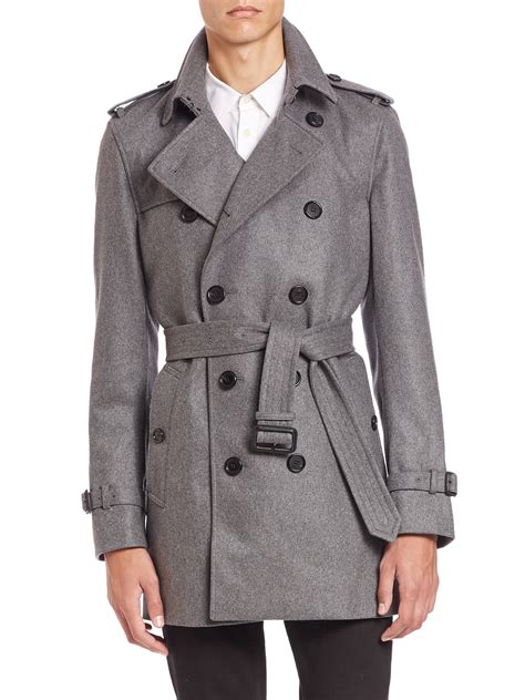 burberry cashmere wool trench coat men|Burberry cashmere kensington trench coat.